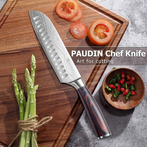 PAUDIN Santoku regalo en caja personalizada para ocasiones especiales