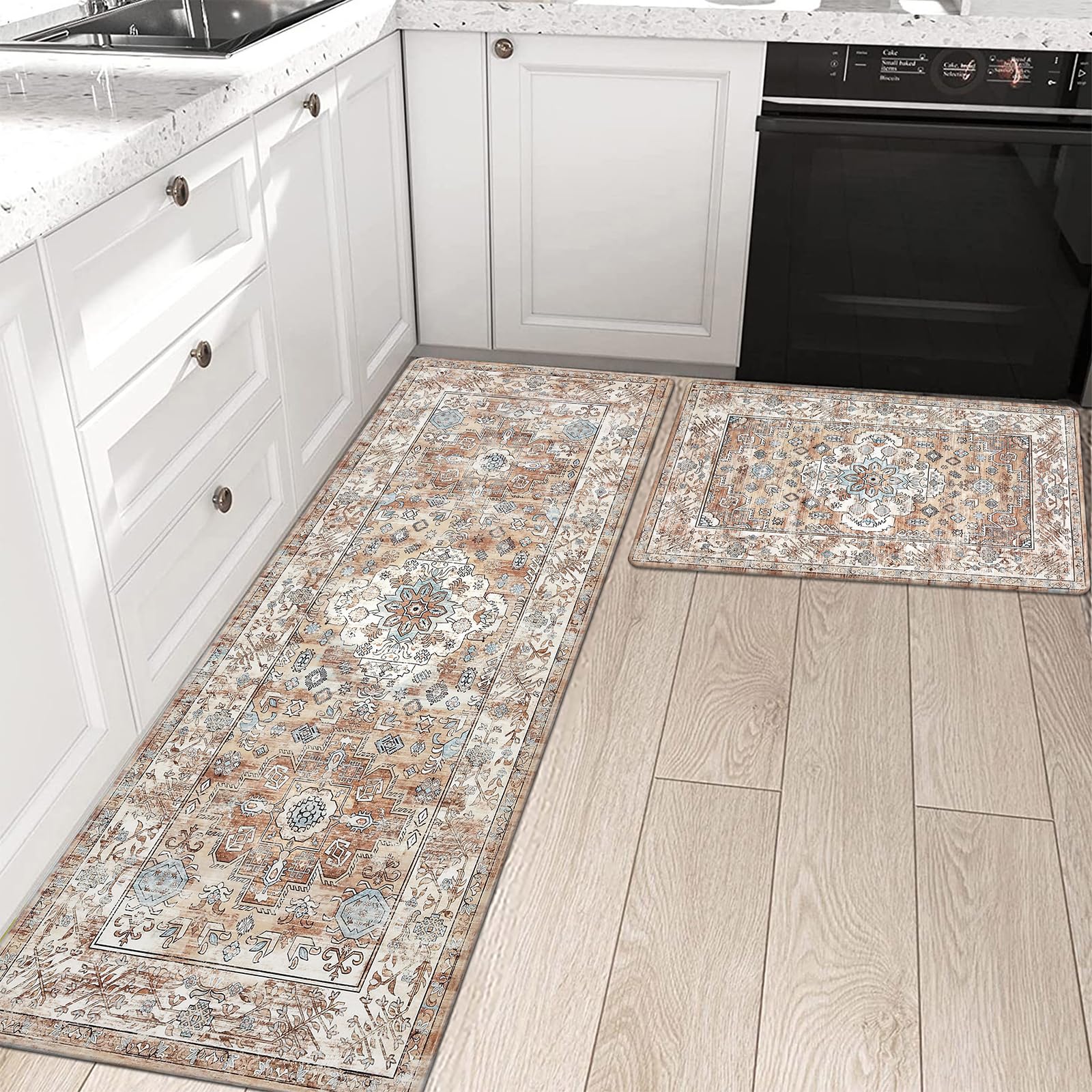 Pauwer alfombra antifatiga cocina 17x28, base antideslizante para seguridad diaria.