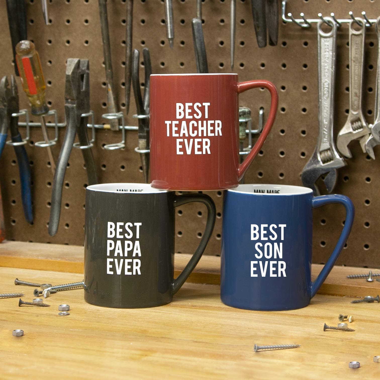 Taza Pavilion Mejor Hijo de Siempre lista para regalo.
