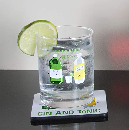Caja-regalo Pavilion Gift posavasos con soporte, ideal para regalar.