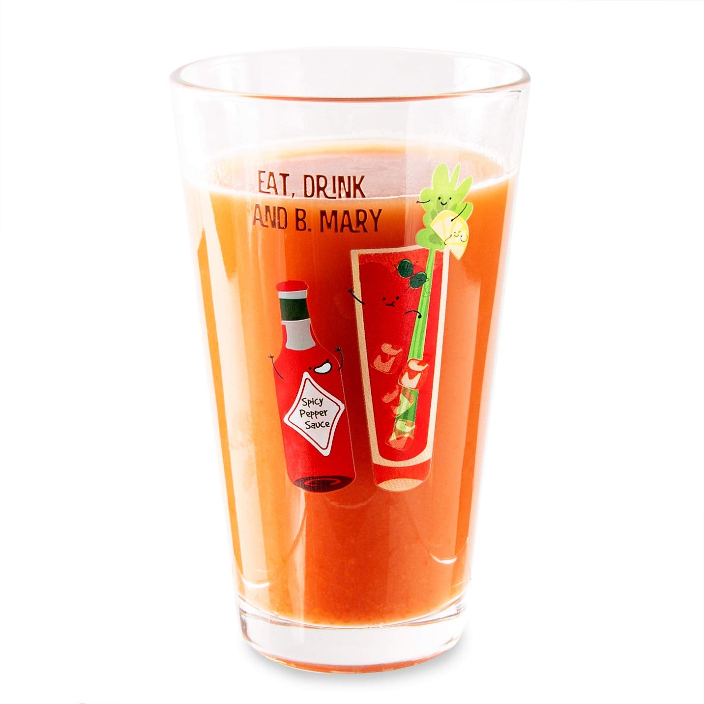 Vaso de cristal Pavilion para Bloody Mary de 16 onzas, ideal para brindar.
