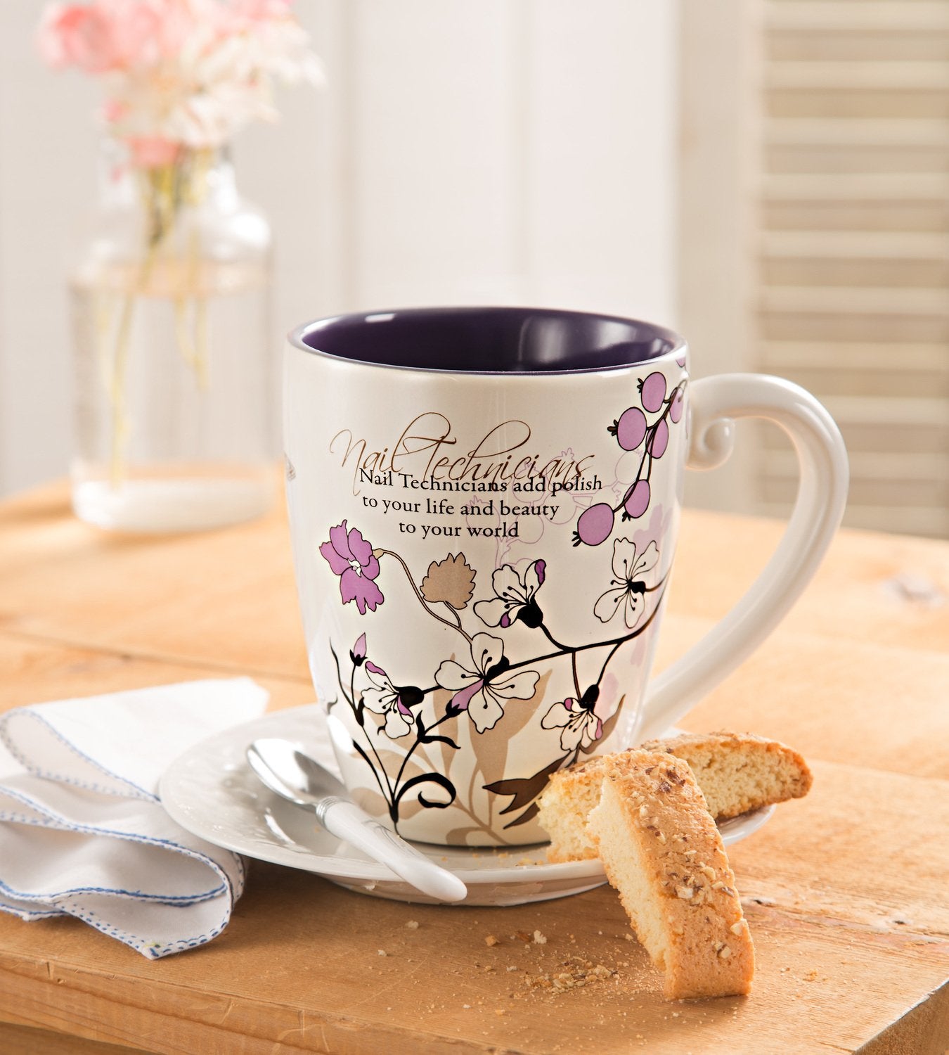 Taza con cita y recuerdos Pavilion para regalo personal