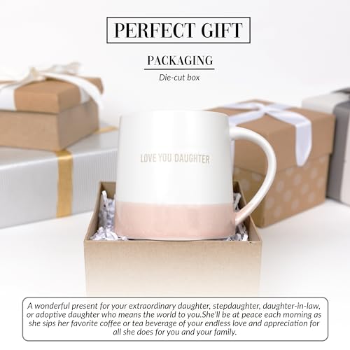 Taza Pavilion Gift Company asa ergonómica para agarre cómodo