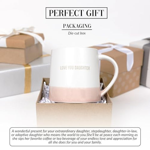 Taza Pavilion Gift Company asa ergonómica para agarre cómodo