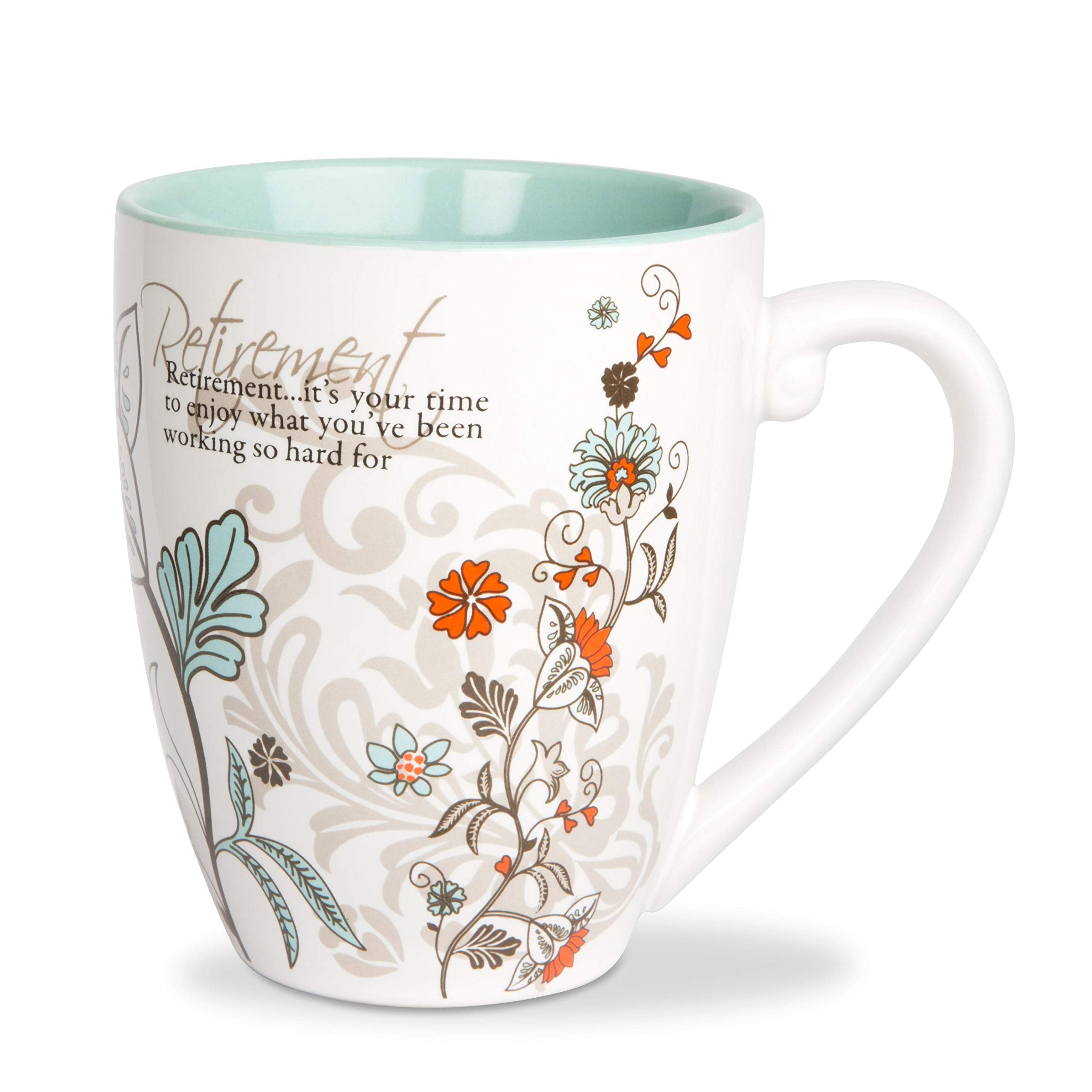Taza Pavilion apta para microondas y lavavajillas para uso diario.