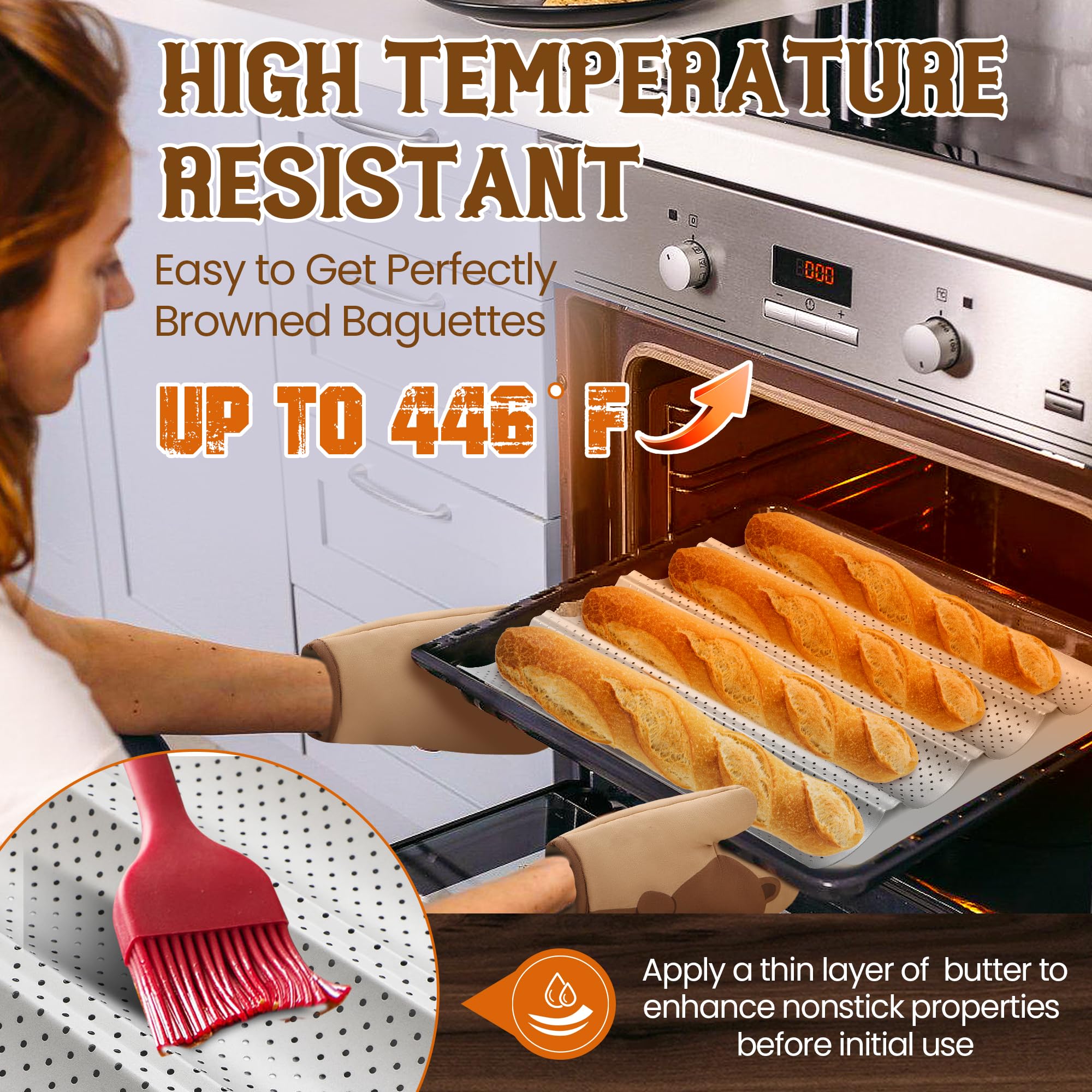 Pavsrmy tamaño ideal para hornos domésticos grandes.
