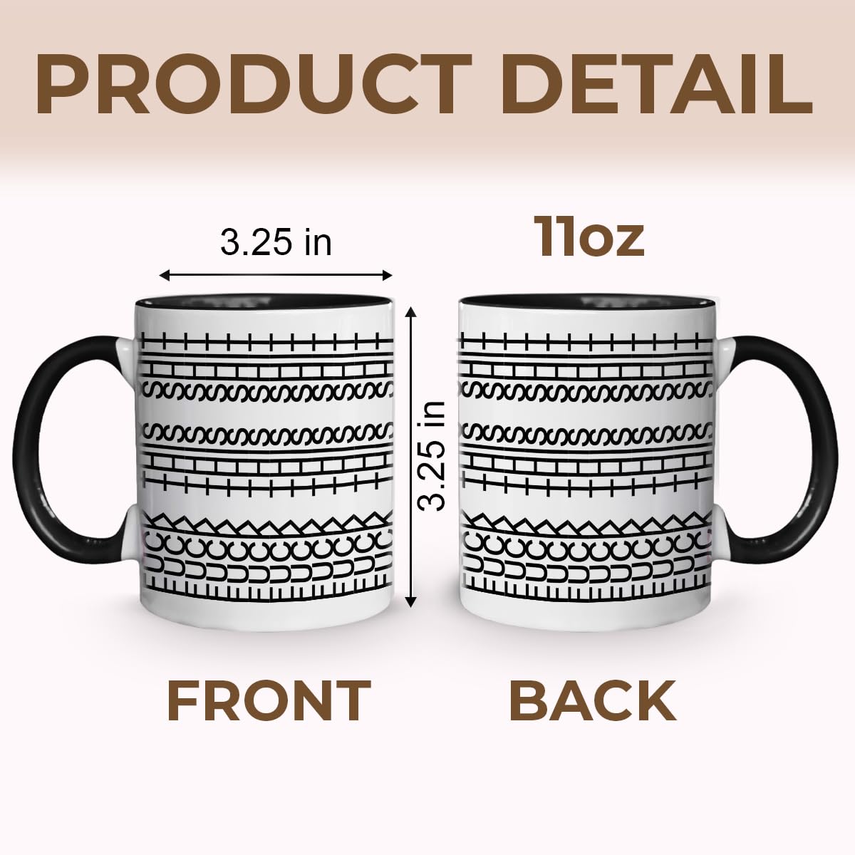 Taza Pawfect House ceramica 11oz con impresión duradera y colores vivos.