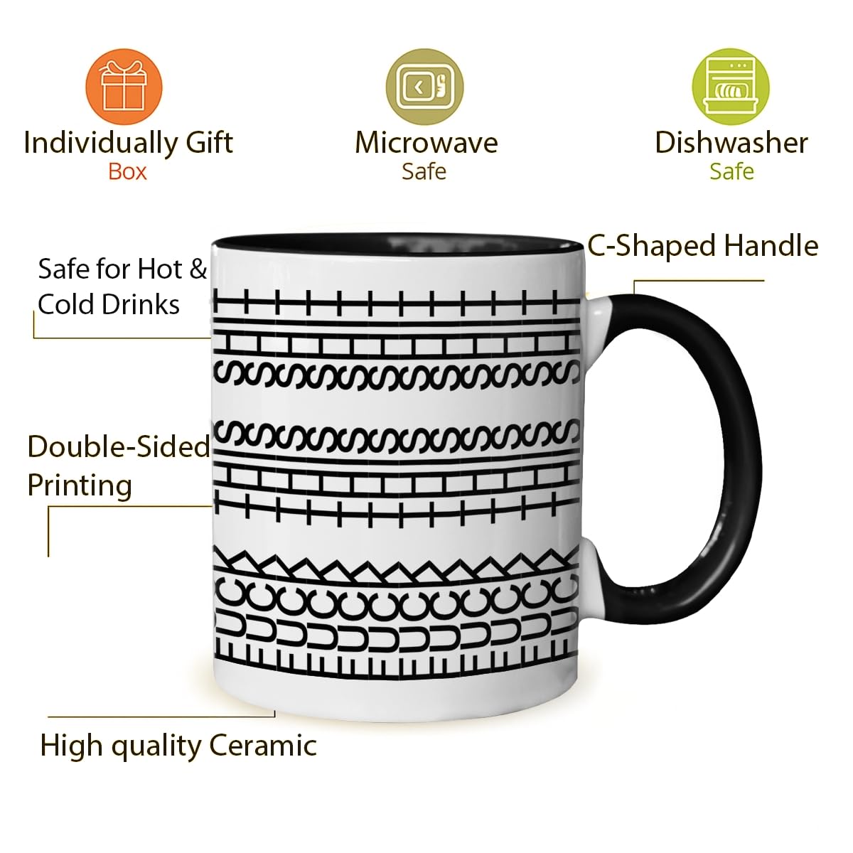 Taza Pawfect House apta para lavavajillas y microondas.
