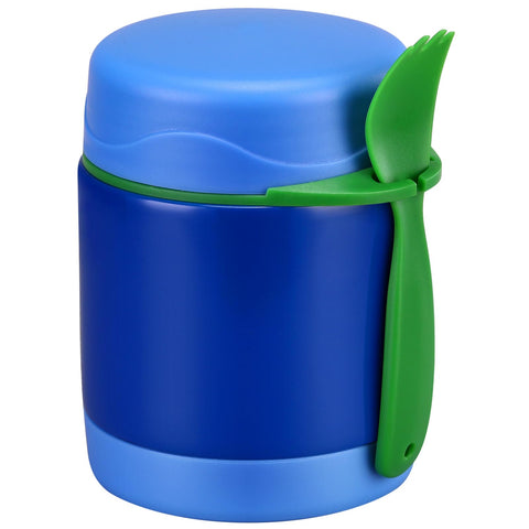 Pawtong termo para niños con apertura amplia mantiene la sopa caliente.