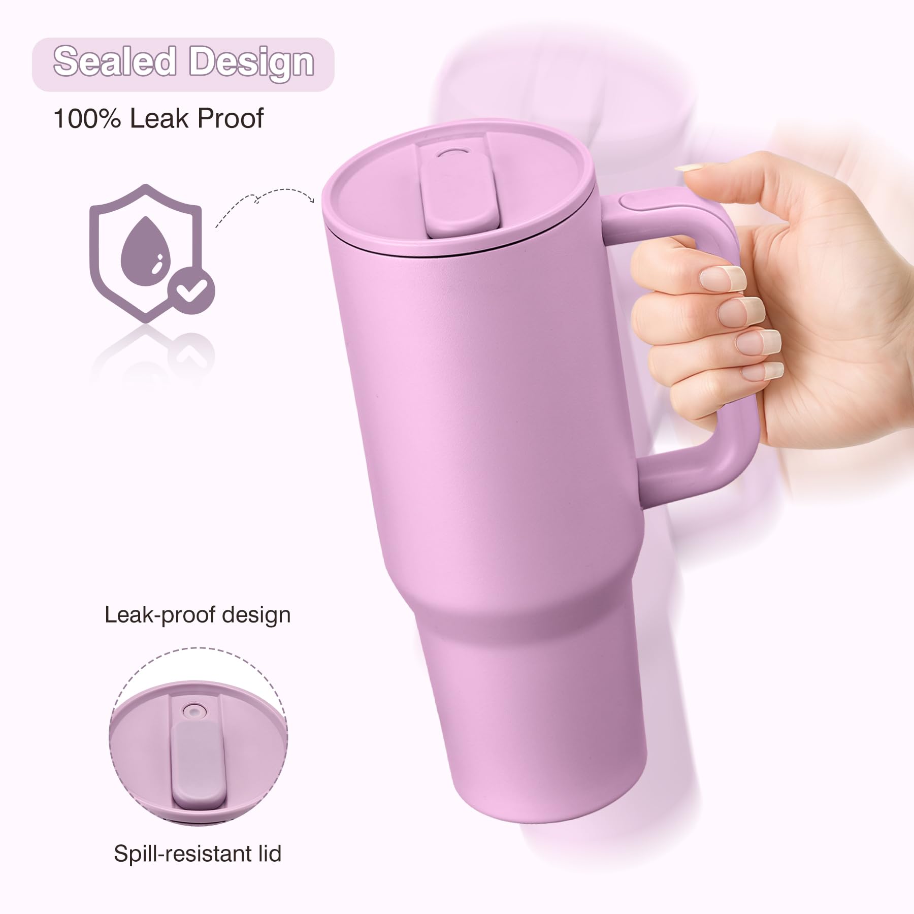 Pawtong vaso boca ancha, limpieza rápida y llenado cómodo.