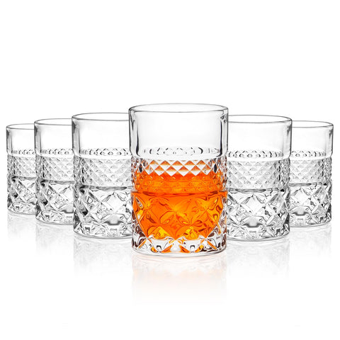 Paysky vasos-shot cuadrados 2oz, seis unidades, acabado claro; ideal para degustaciones y reuniones.
