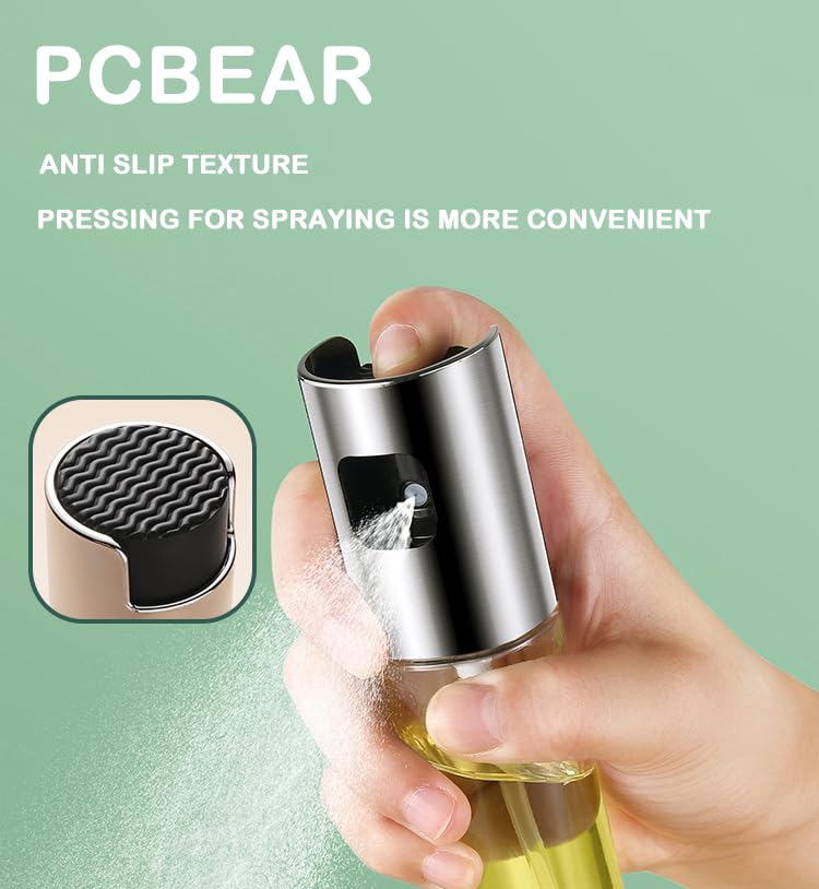 PCBEAR atomizador de aceite para asados, rocía aceite rápido y cómodo.