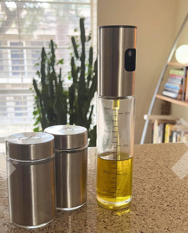 PCBEAR atomizador de aceite ergonómico, diseño cómodo para sostener y pulsar.