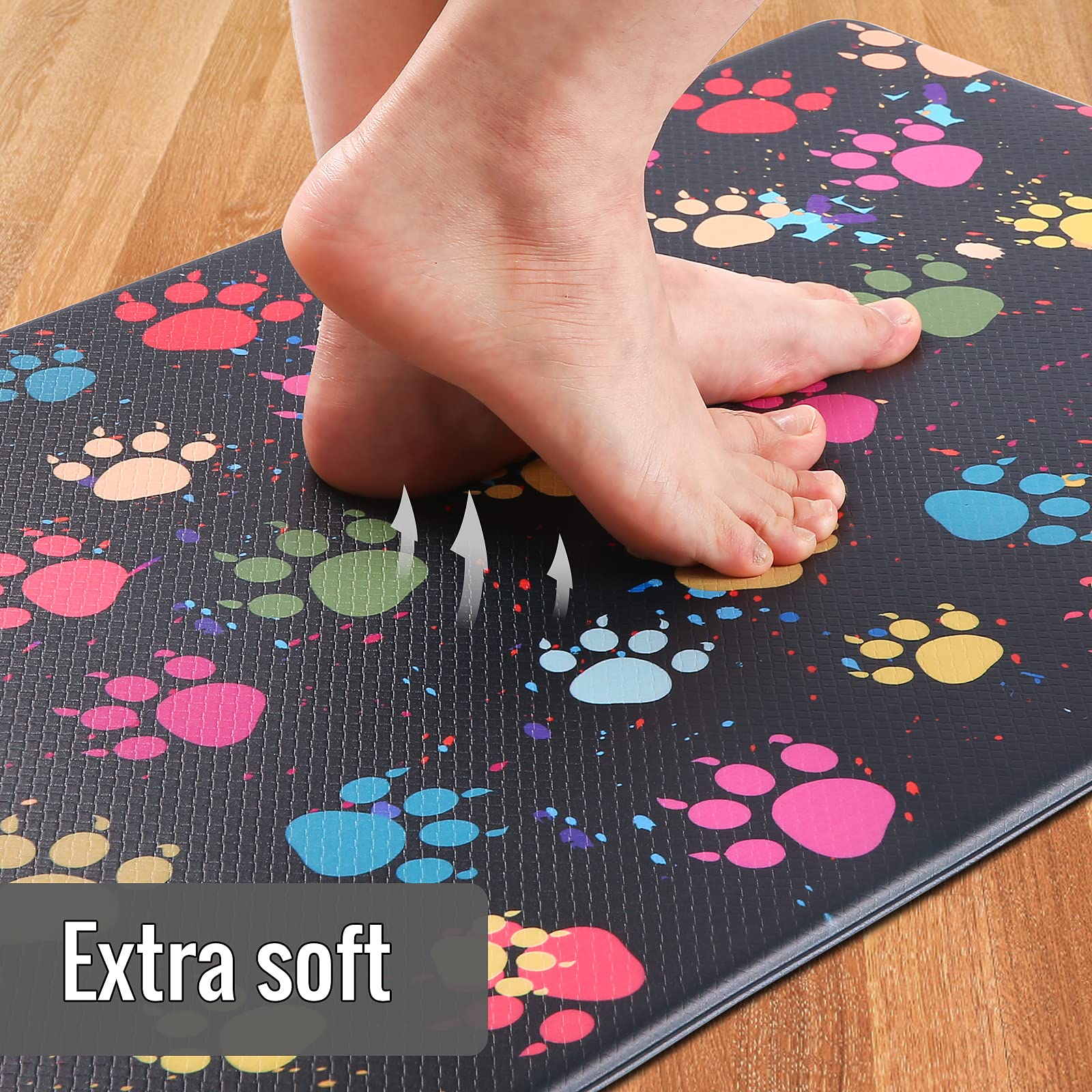 PCSWEET HOME: alfombra impermeable, fácil de limpiar ante derrames