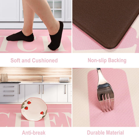 PCSWEET HOME: base antideslizante rosa para seguridad al pisar