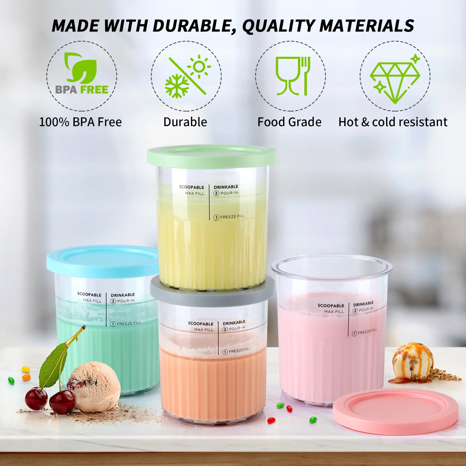 PCTTOIL: material apto para alimentos garantiza almacenamiento seguro.