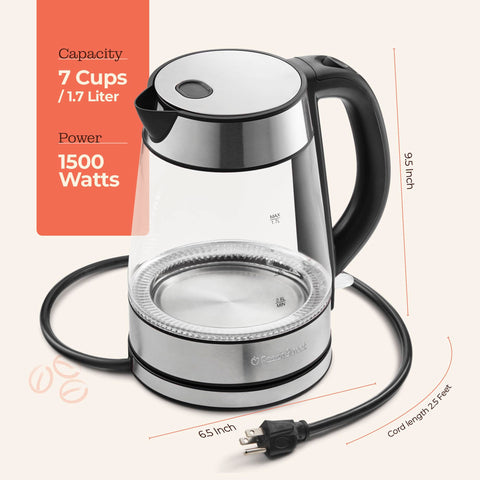 Filtro de malla del hervidor Peach Street Speed-Boil para infusiones simples