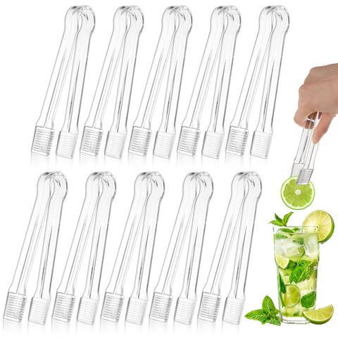 PEASUG pinzas plásticas 10 piezas para servir, higiene garantizada.
