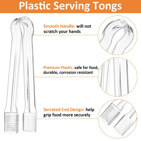 PEASUG pinzas para porciones simples y limpias en casa.