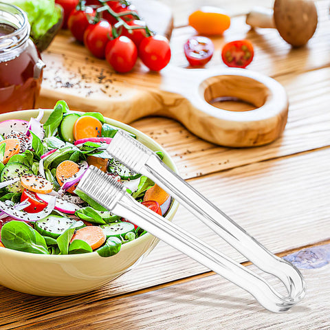 PEASUG pinzas plásticas, uso multifuncional para buffet, ensaladas y aperitivos.