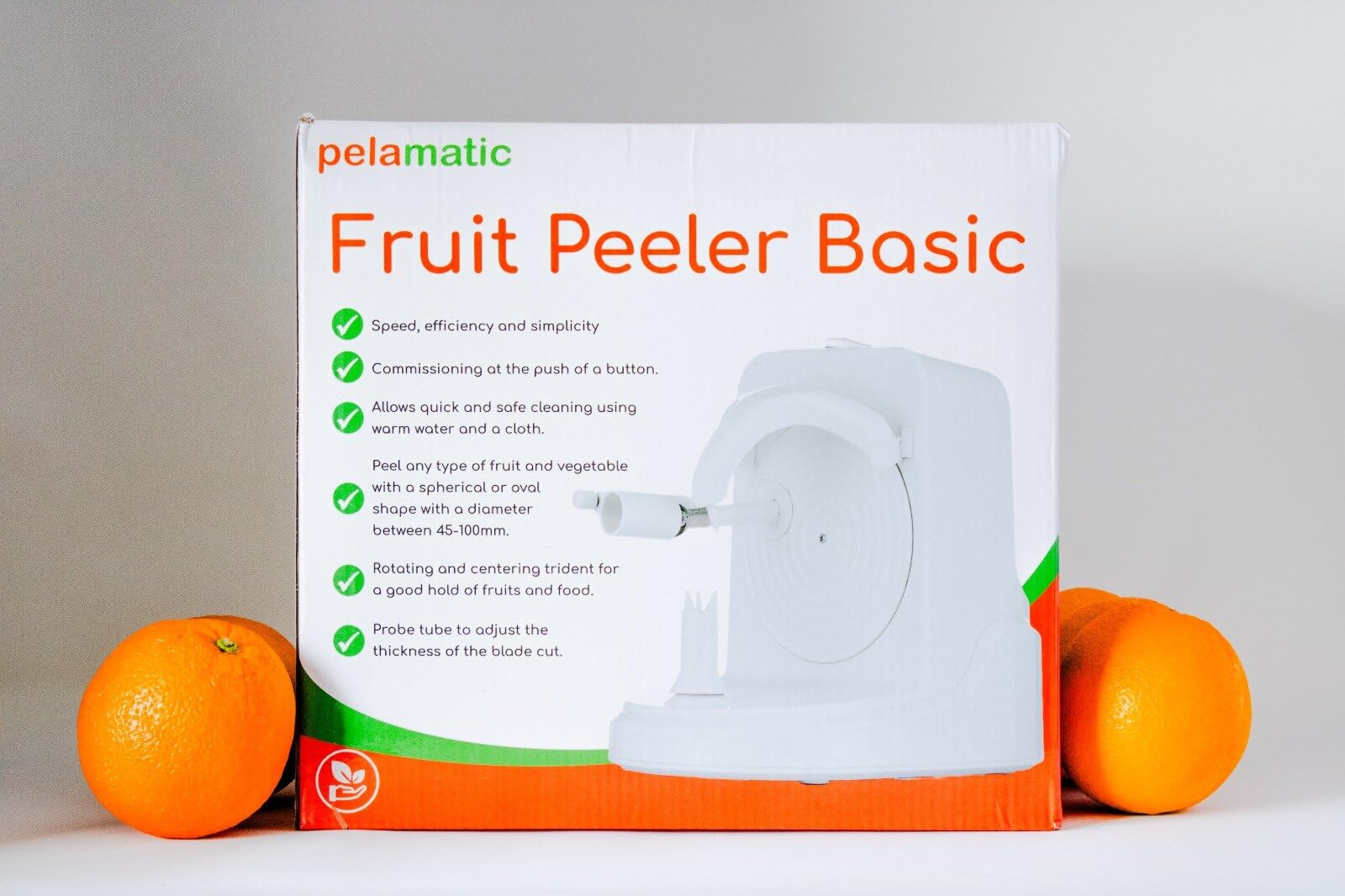Pelamatic Pelador Eléctrico con diseño robusto: duradero y fácil de limpiar.