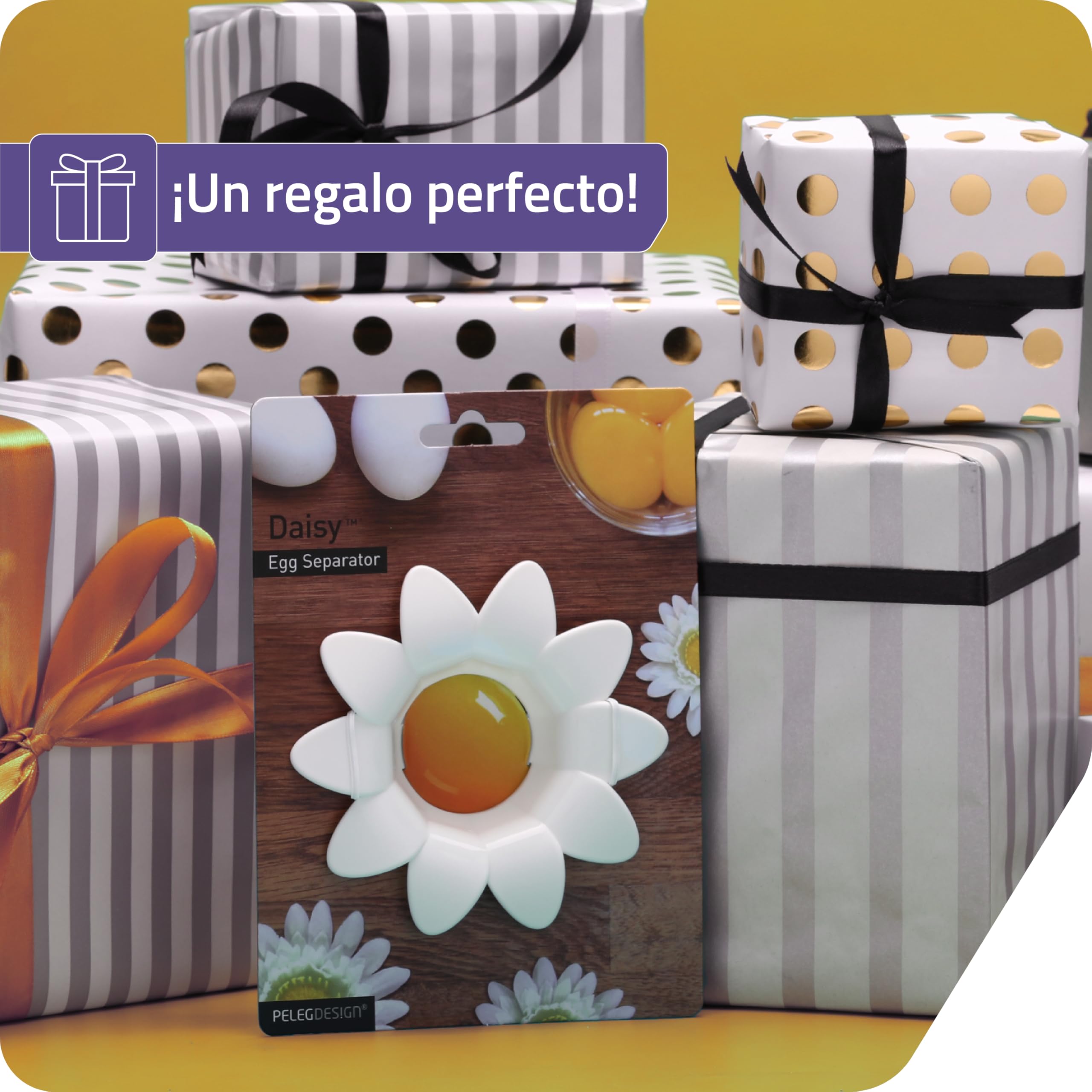 Peleg Design Daisy: detalle diseño floral en utensilio de cocina