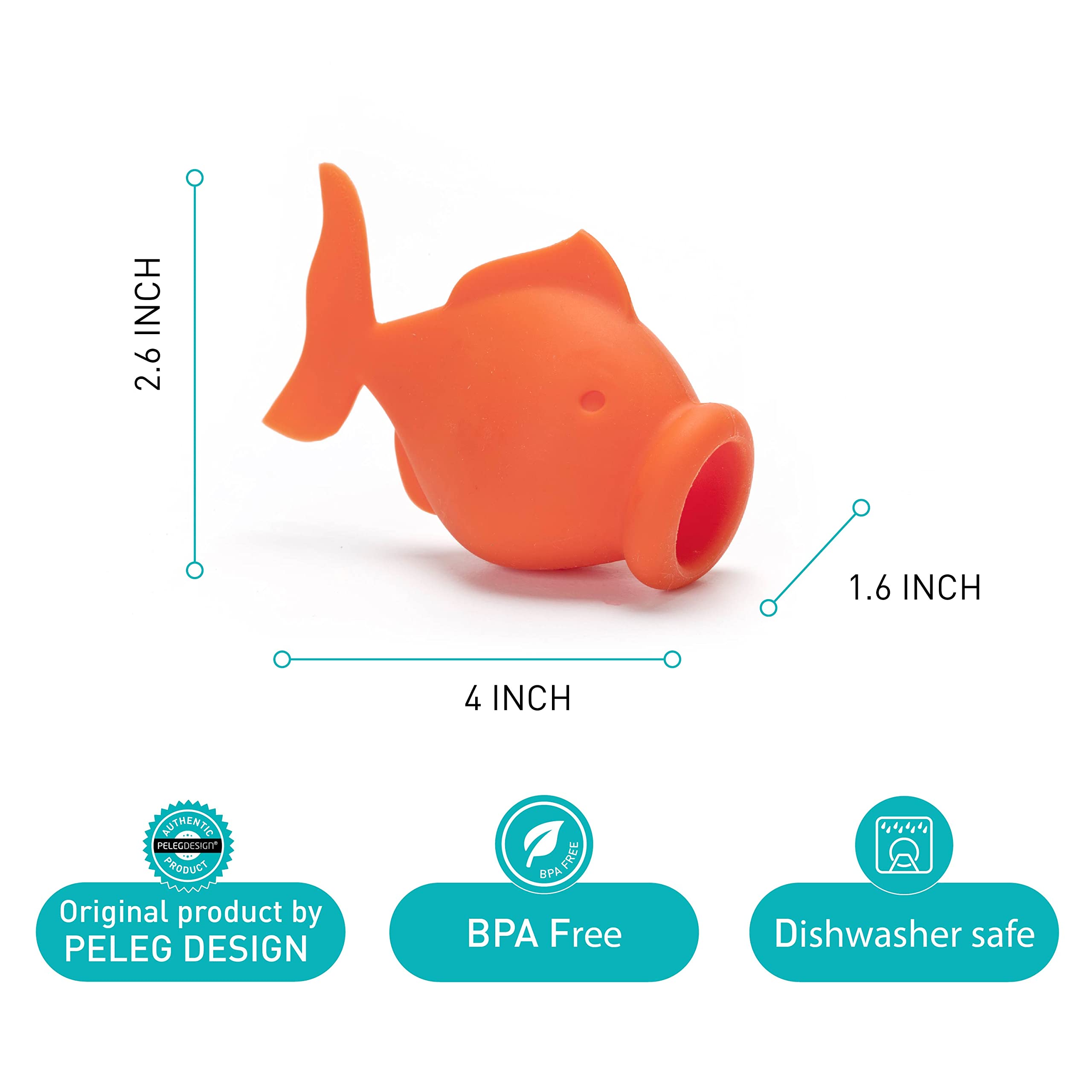 PELEG DESIGN separador de huevo seguro para alimentos y recetas