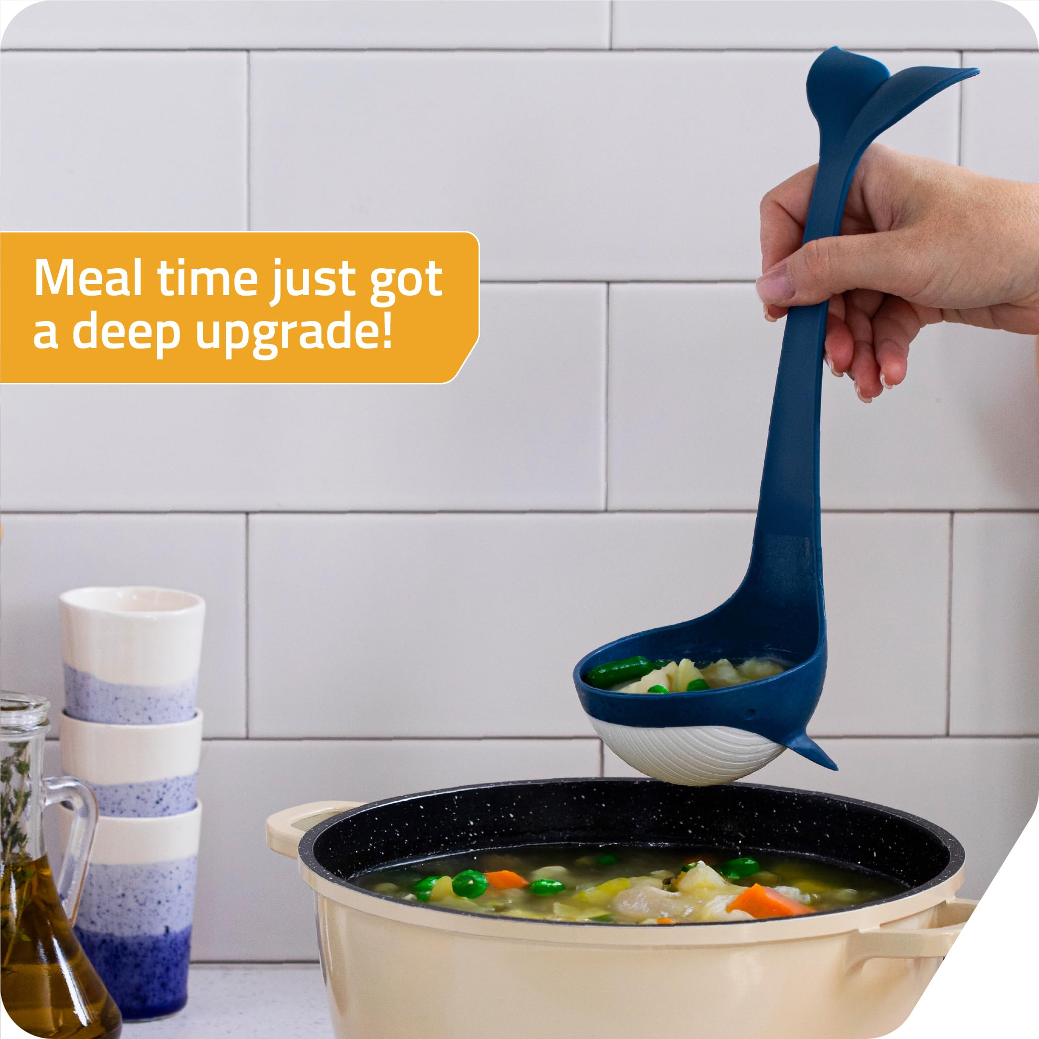 Regalo creativo Peleg Design Souper Tail: ideal para amantes de la cocina con estilo.