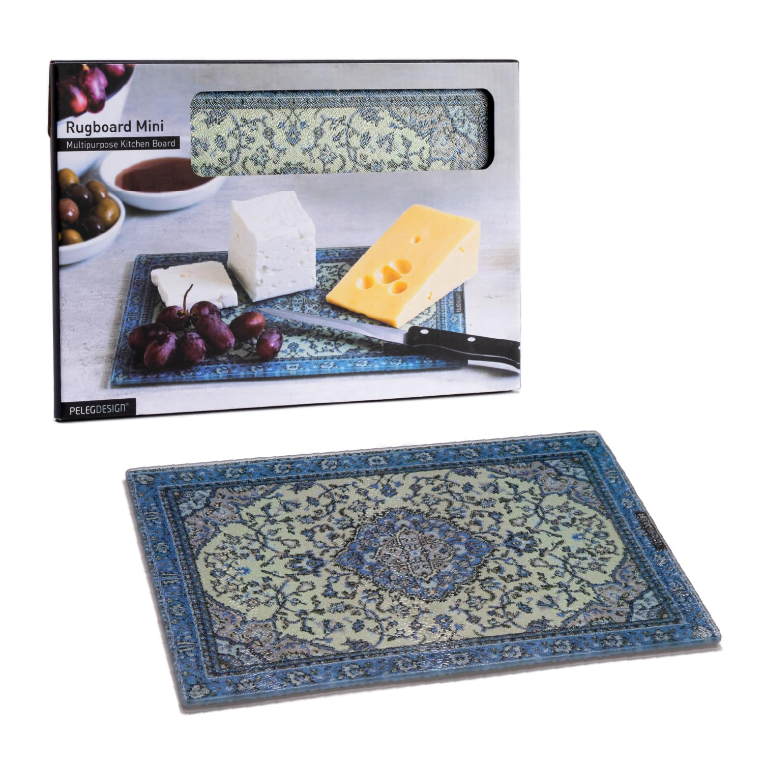 Rugboard de PELEG DESIGN frente, ideal para cortar y servir