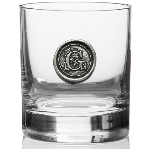 Bolsa de terciopelo para guardar el vaso de peltre English Pewter Company.