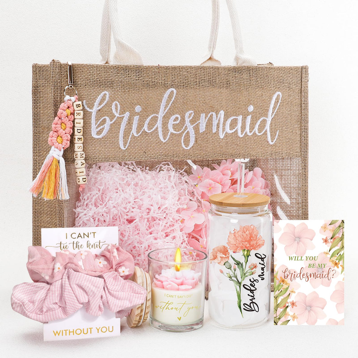 Bolsa de propuesta para damas de honor de Pengtai, ideal para regalos y sorpresas