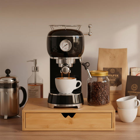 Peohud diseño compacto para cocinas, oficinas o barras de café.