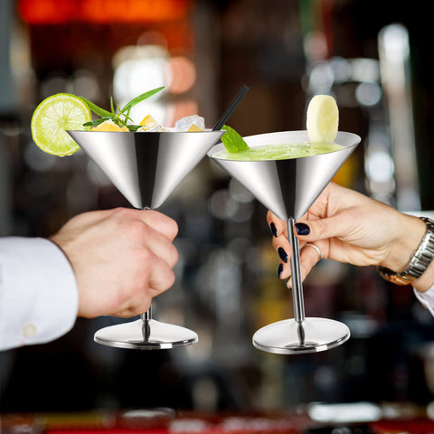 Peohud vaso martini apto para lavavajillas, limpieza conveniente