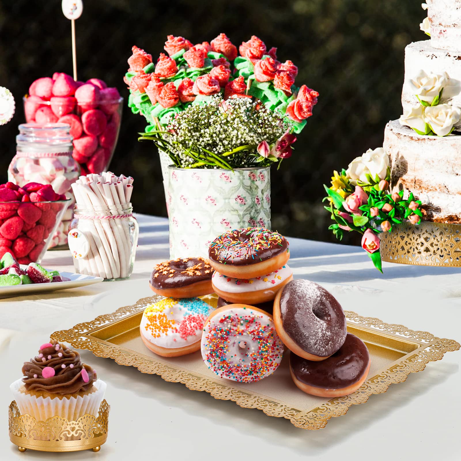 Peohud soporte cupcakes base 1, ideal para exhibir cupcakes.