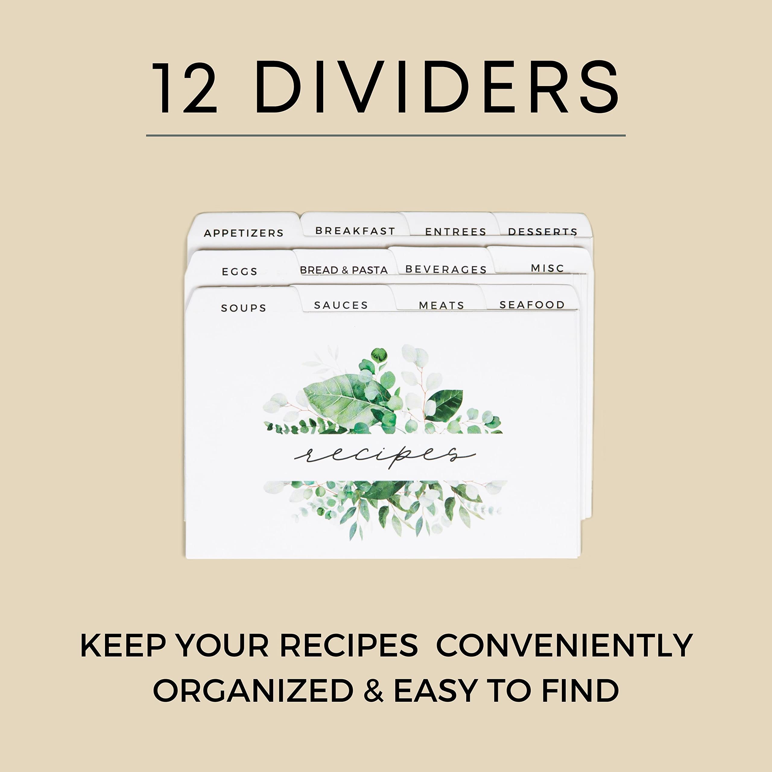 Pera Blanca: tarjetas 4x6 para un registro rápido de recetas favoritas.