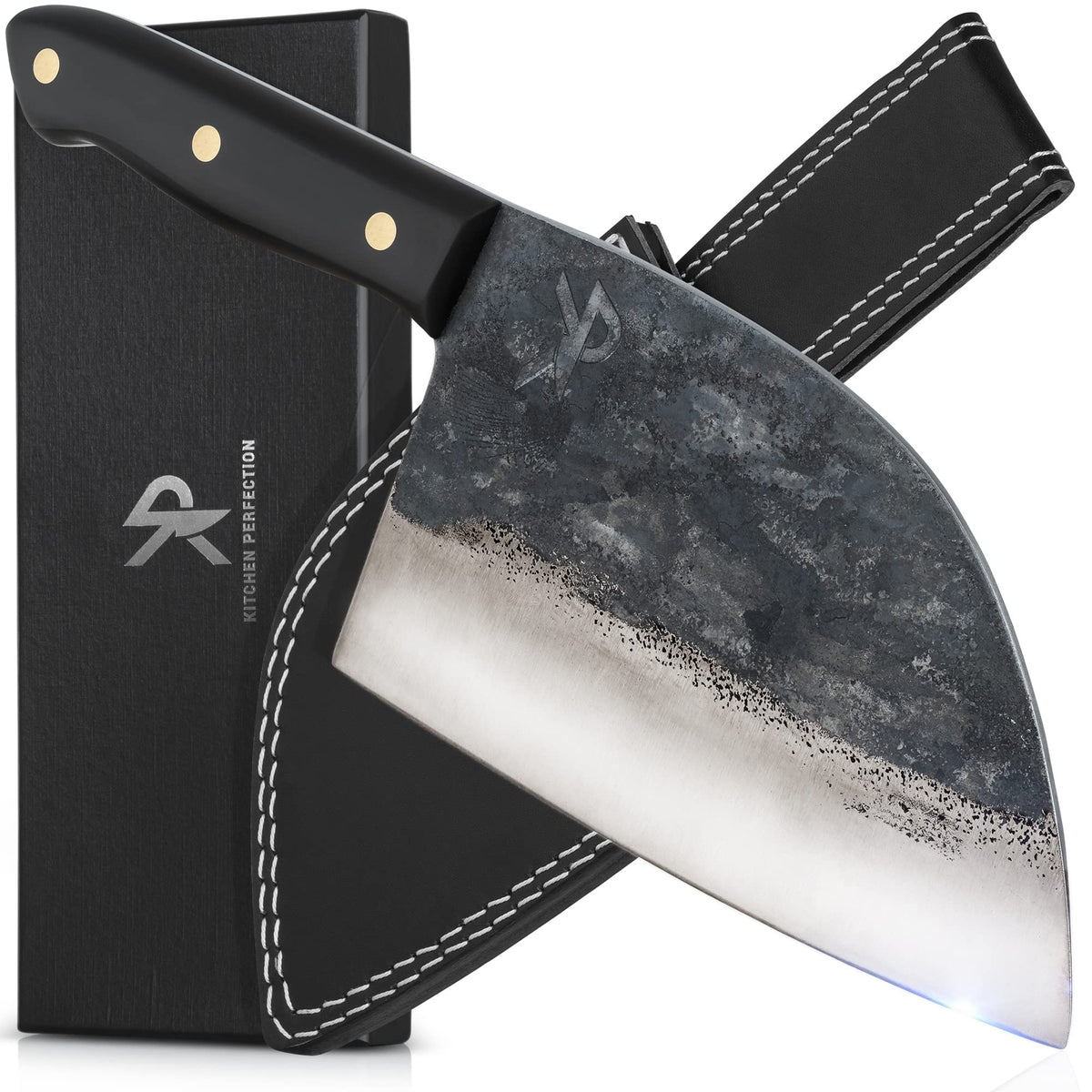 Perfección de cocina cuchillo para carne 7 pulgadas, ofrece corte preciso para filetear carnes