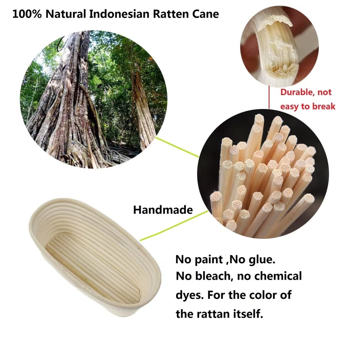 Banneton oval de Perixir para dar forma definida al pan.