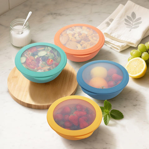 Perlapoc tazones ideales para cereal, ensalada o sopa