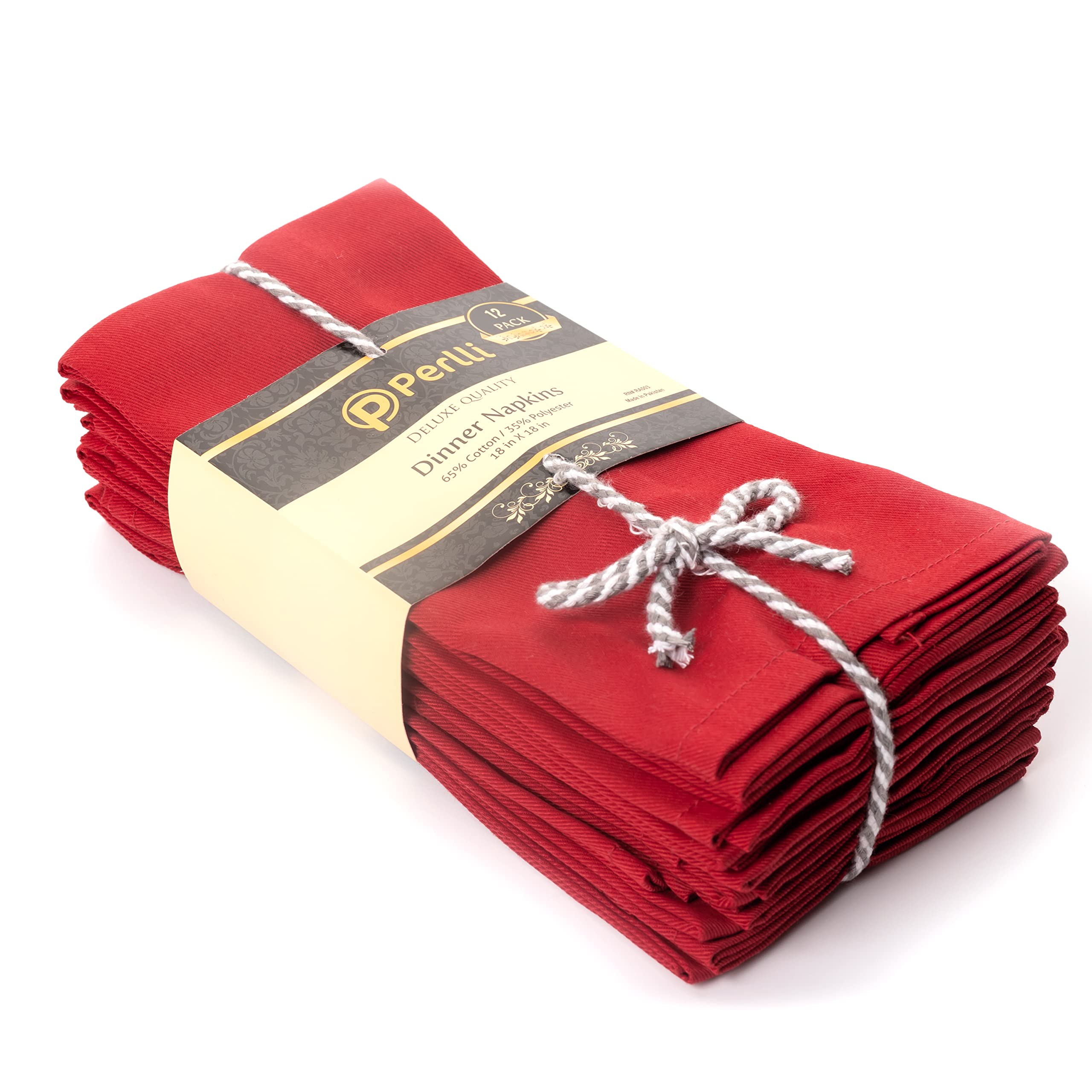 PERLLI servilletas resistentes y duraderas para eventos festivos.