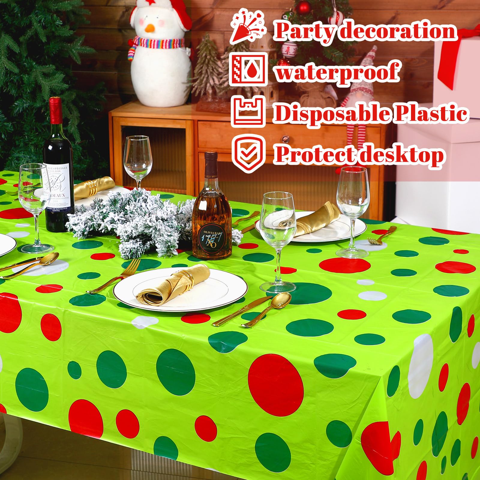 Paquete de 12 manteles desechables Peryiter para fiestas.