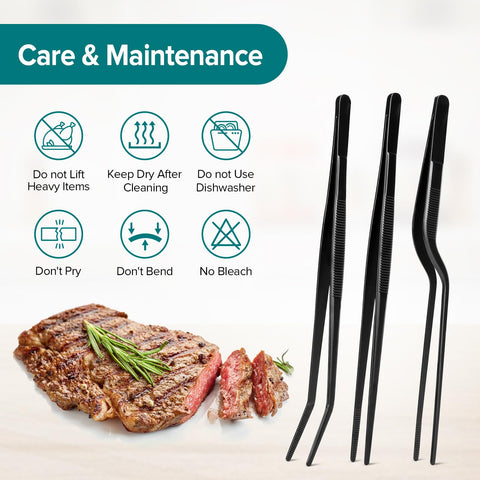 PETHOMKIT tenazas cocina multiusos para parrilla y servicio en mesa.