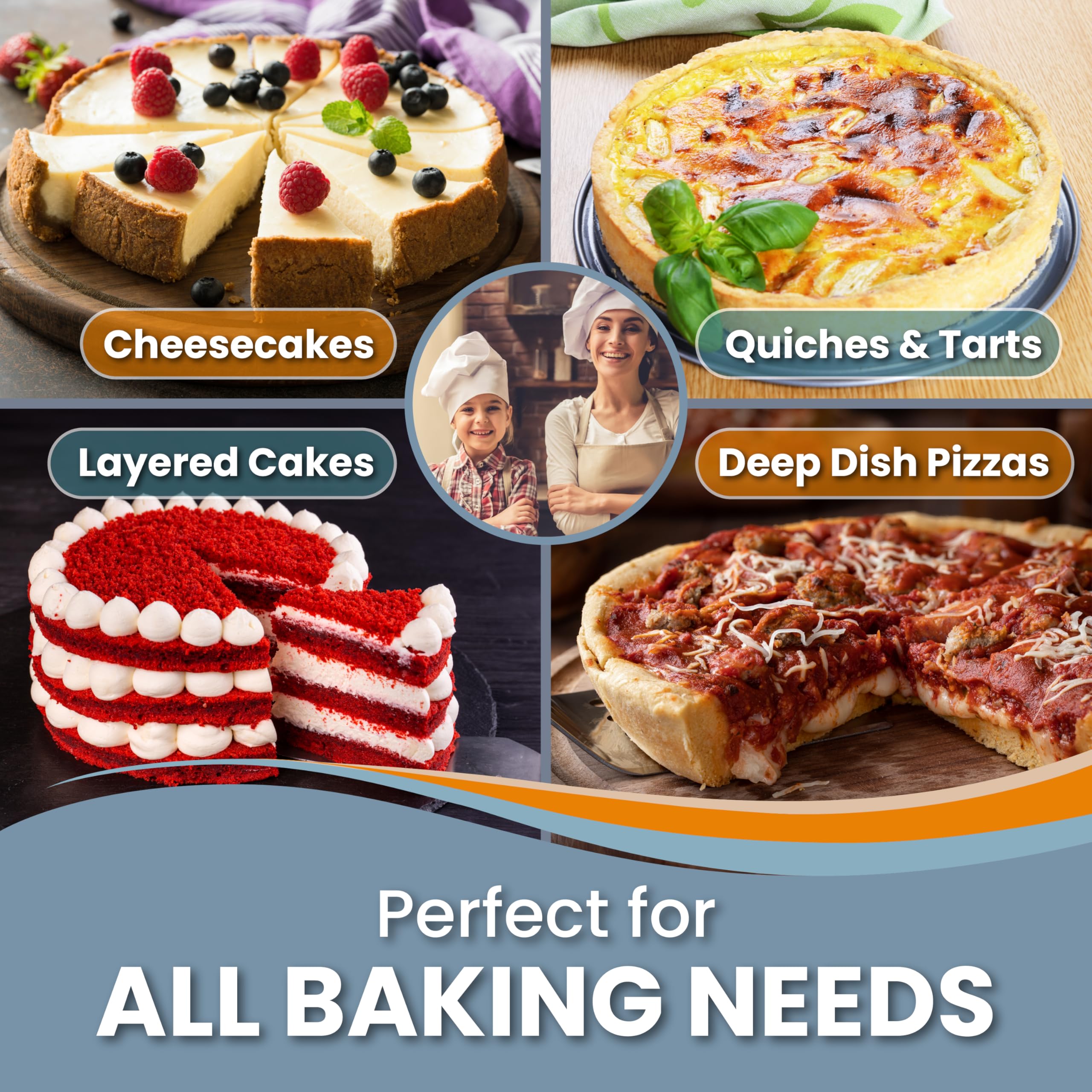 PETÍTS DESSERTS versatilidad para tartas y tortas de queso