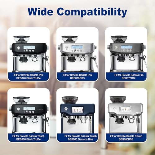 PETOX filtro de agua para Barista Pro BES878, reducción de sedimentos para aroma más limpio.