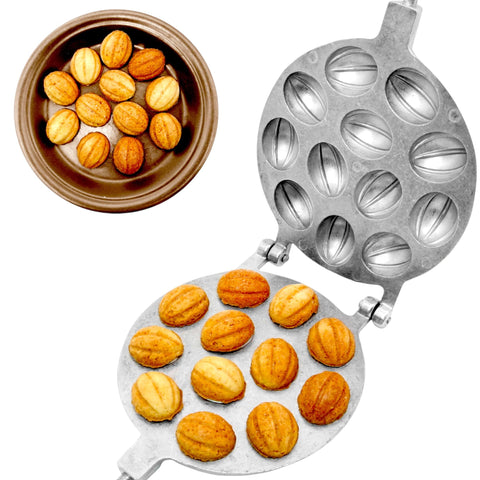 PetriStor Molde de nuez 12 para galletas uniformes y fáciles.