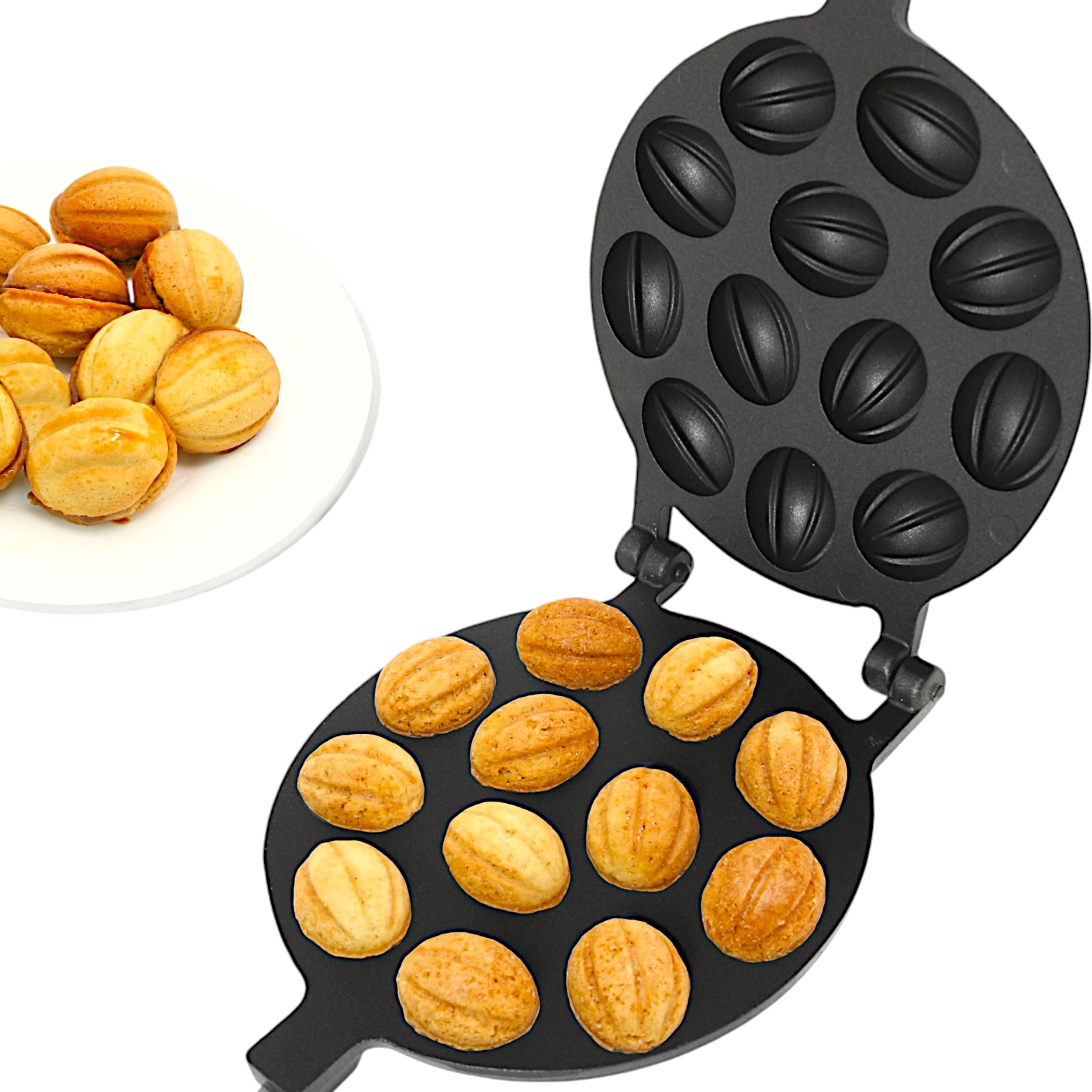 PetriStor facilita el desmolde de galletas de nuez.