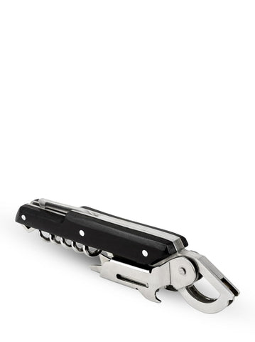 Peugeot Clavelin Sommelier abre corchos con un solo movimiento, ideal para cenas rápidas.