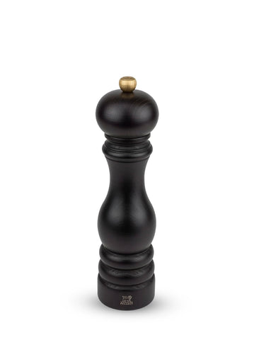 Molinillo Peugeot Paris con acabado chocolate y madera de haya, molienda precisa para sabores equilibrados.