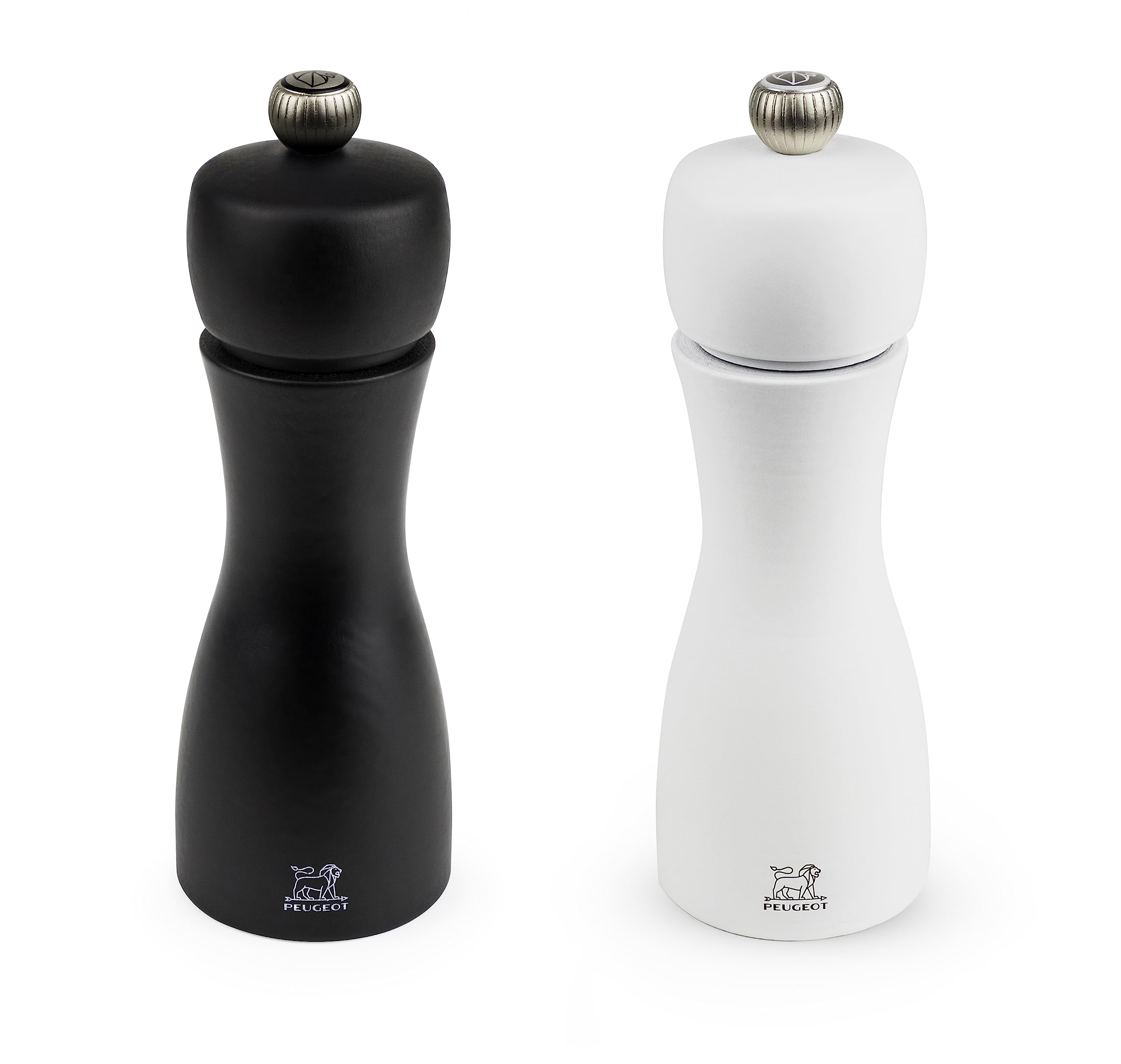 Peugeot Tahiti molinillo pimienta 6 pulgadas negro, diseño elegante para mesa