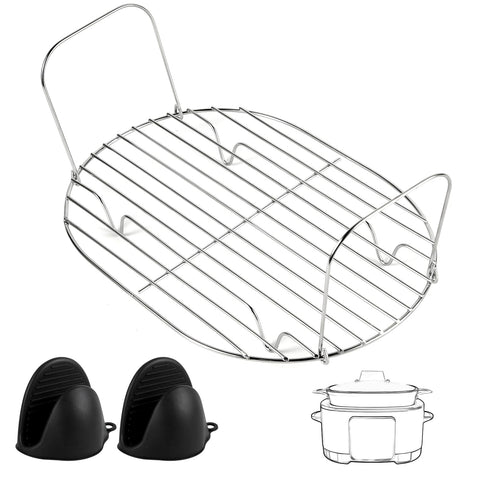 Rejilla PEUTIER de vapor y asado para Ninja Foodi Pro, ideal para cocción al vapor