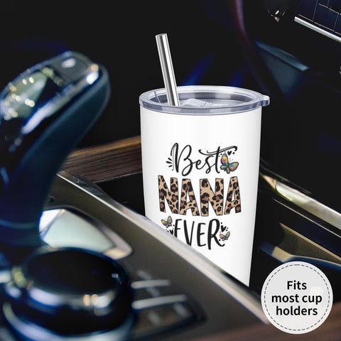 Pewuvos Nana, vaso grabado Mejor Abuela, regalo personalizado significativo.